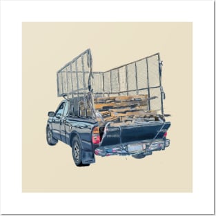 Crate truck Posters and Art